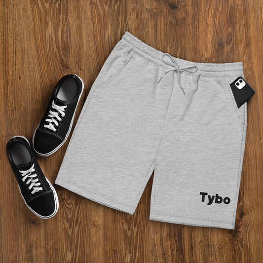 Tybo Men's Embroidered fleece shorts